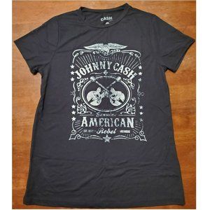 Dark Gray Johnny Cash Band T / Tee Shirt